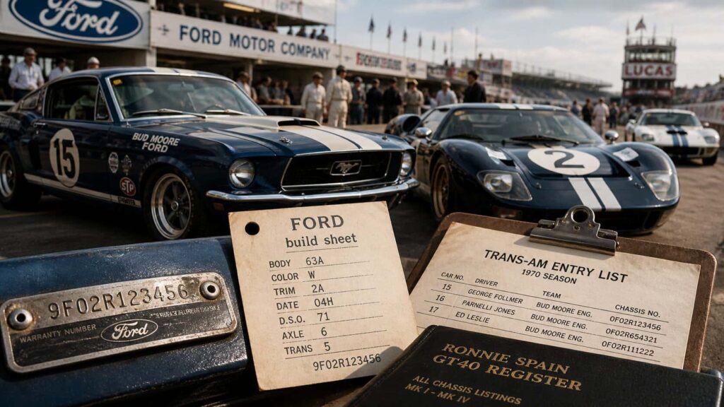 Vintage Ford Racing Cars: How Chassis Numbers Prove Authenticity and Value